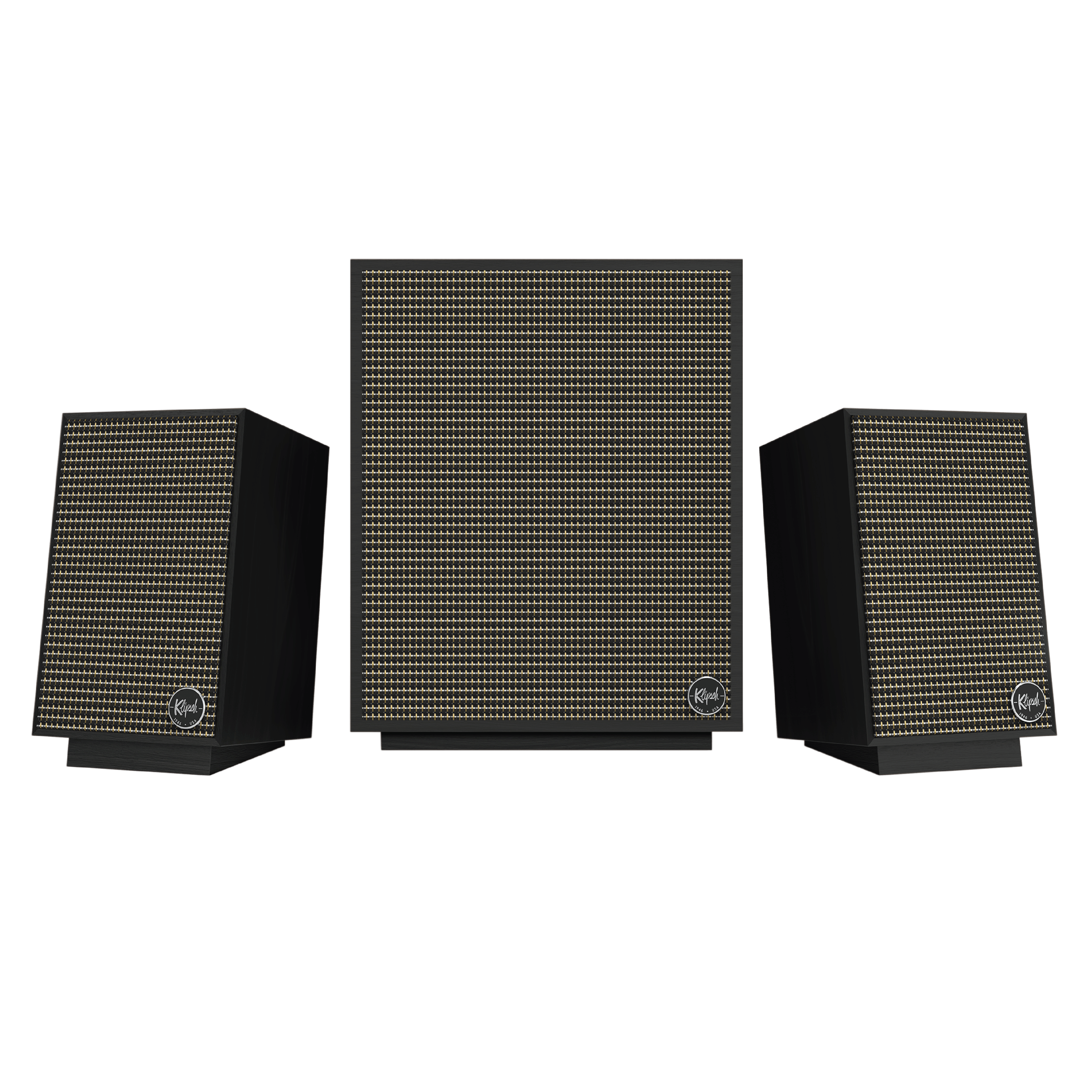 Promedia Heritage 2.1 Black with Grilles on